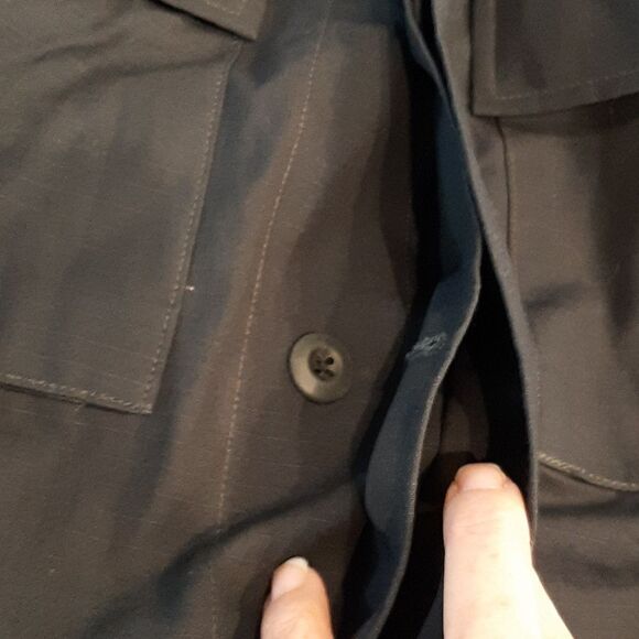 Doomsday Prepper Dark Gray Shirt Jacket - Picture 7 of 8